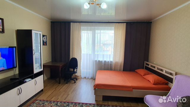 

1-к. квартира, 43 м², 3 кровати