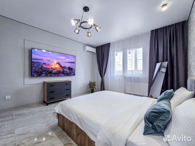 

1-к. квартира, 52 м², 4 кровати