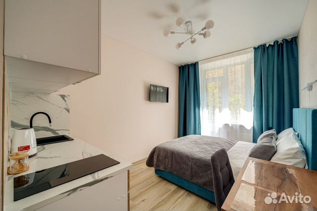 

Квартира-студия, 18 м², 1 кровать