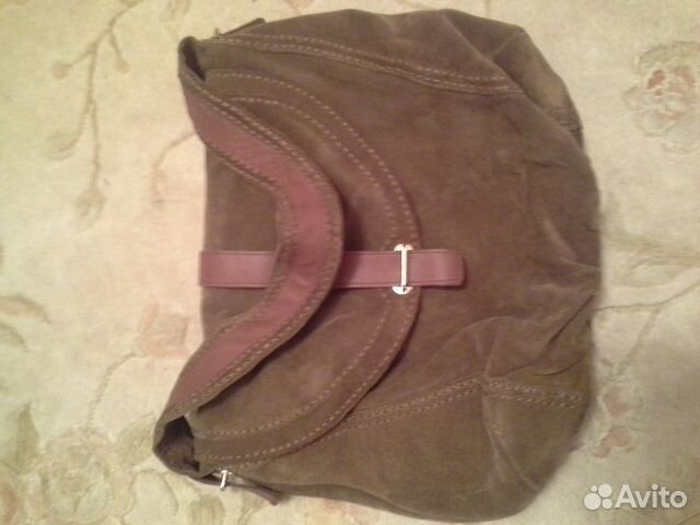 Женская сумка (натуральная замша)