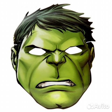 Карнавальная Маска Халк