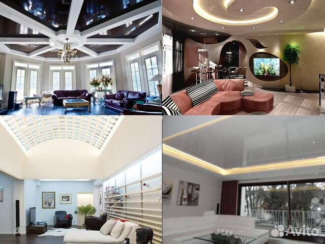 Натяжной потолок с принтом Натяжной потолок с принтом