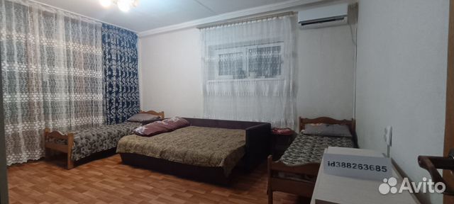 

1-к. квартира, 38 м², 3 кровати