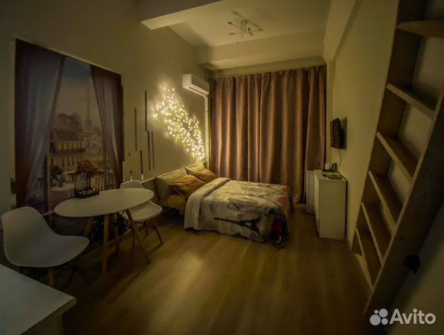 

Квартира-студия, 24 м², 2 кровати