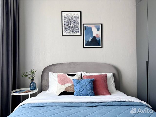 

1-к. квартира, 32,5 м², 2 кровати