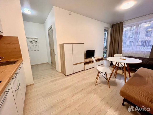 

Квартира-студия, 34 м², 2 кровати