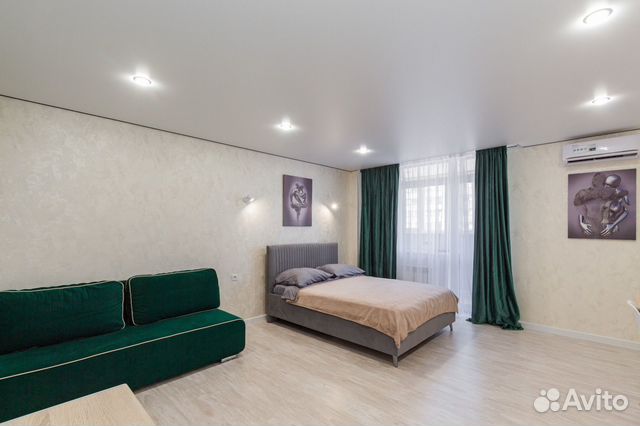 

Квартира-студия, 37 м², 2 кровати