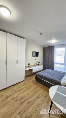

Квартира-студия, 28 м², 1 кровать