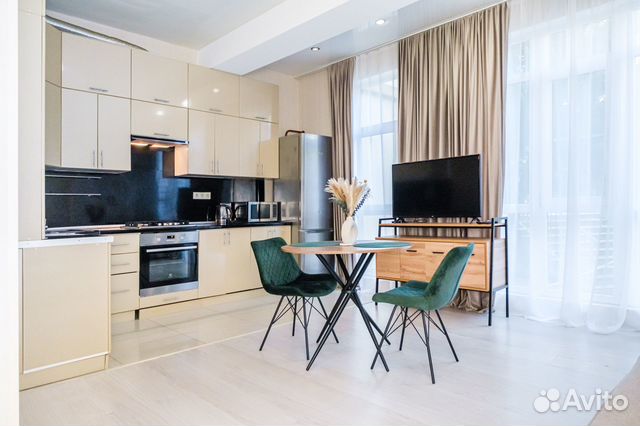 

Квартира-студия, 35 м², 2 кровати