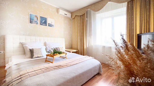 

1-к. квартира, 38 м², 2 кровати