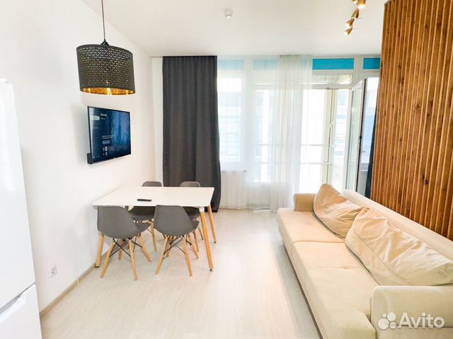 

Квартира-студия, 40 м², 2 кровати