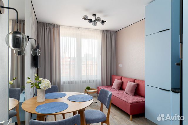 

1-к. квартира, 38 м², 2 кровати
