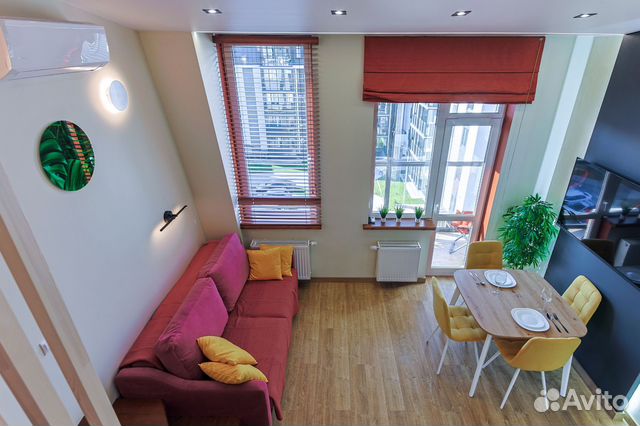 

Квартира-студия, 32 м², 2 кровати