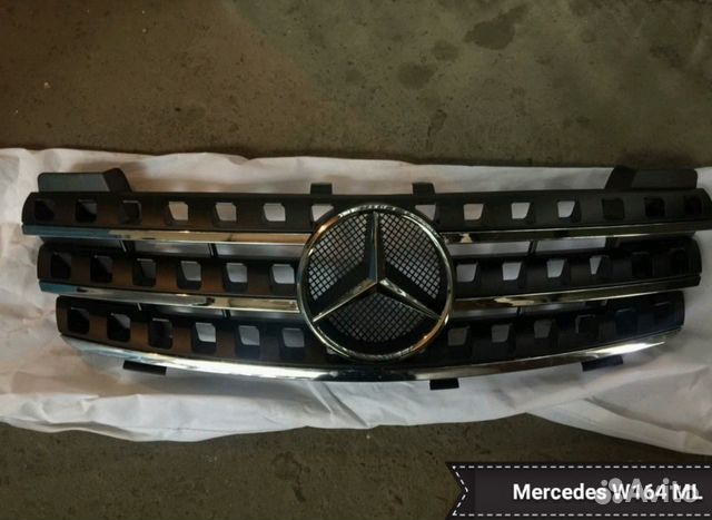 Решетка радиатора на Mercedes W164 ML дорест Решетка радиатора на Mercedes W164 ML дорест