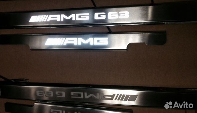 Накладки на внутренние пороги amg g63 w463 Накладки на внутренние пороги amg g63 w463