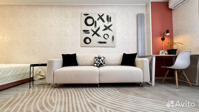 

1-к. квартира, 42 м², 3 кровати