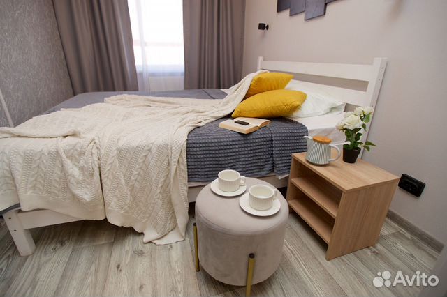 

1-к. квартира, 45 м², 2 кровати