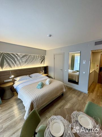 

Квартира-студия, 25,1 м², 2 кровати