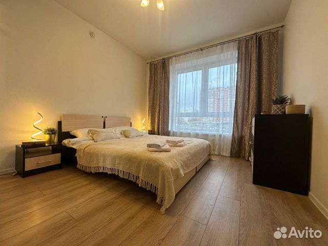 

1-к. квартира, 45 м², 2 кровати