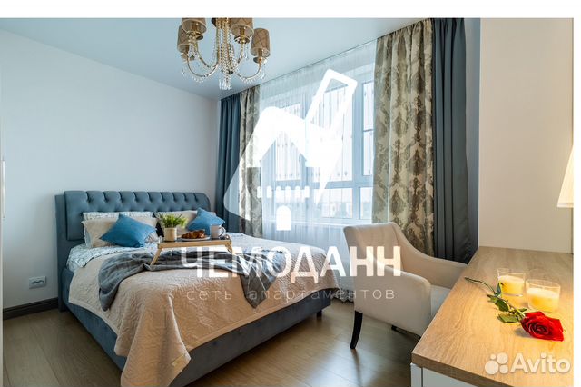 

1-к. квартира, 48 м², 2 кровати