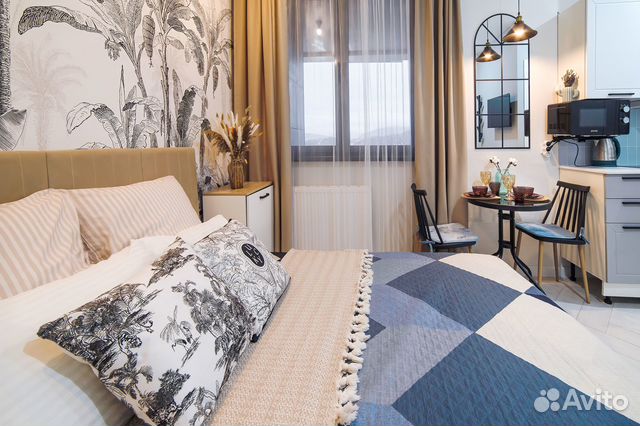 

Квартира-студия, 17 м², 1 кровать