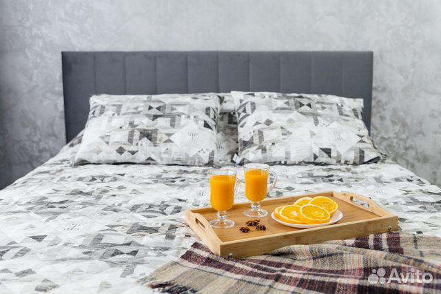 

1-к. квартира, 43 м², 2 кровати