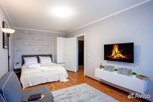 

1-к. квартира, 36,6 м², 2 кровати