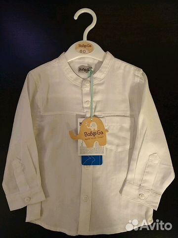 Рубашка для мальчика 80р Рубашка для мальчика 80р