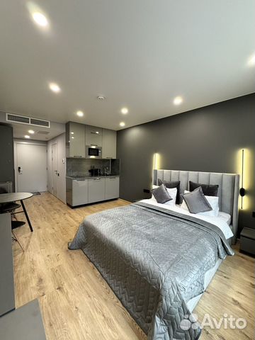 

Квартира-студия, 25 м², 2 кровати