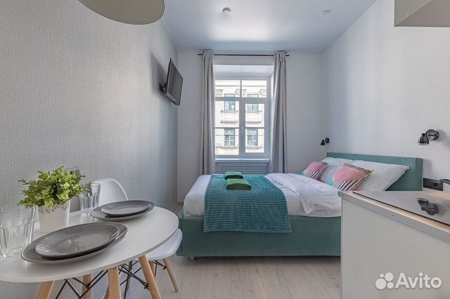 

Квартира-студия в апарт-отеле, 13,7 м², 3/4 эт.