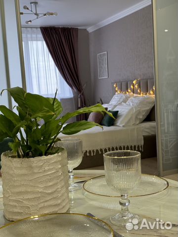 

Квартира-студия, 33 м², 2 кровати