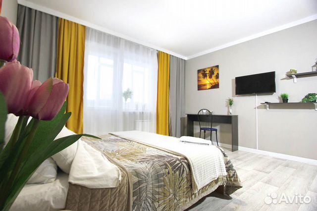 

1-к. квартира, 42 м², 1 кровать