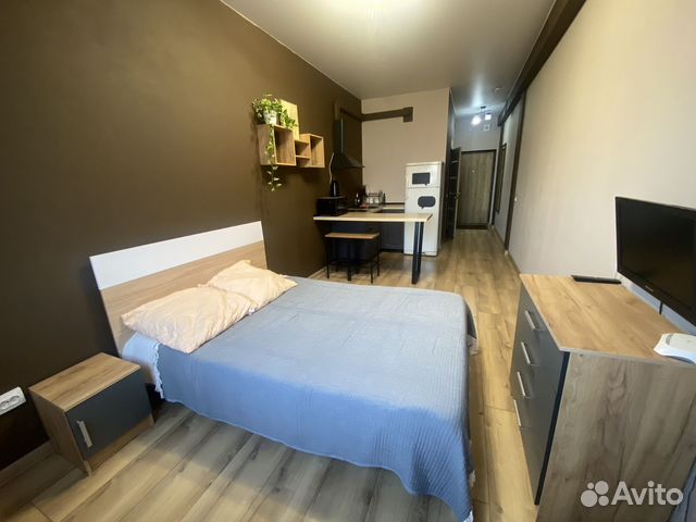 

Квартира-студия, 25 м², 1 кровать