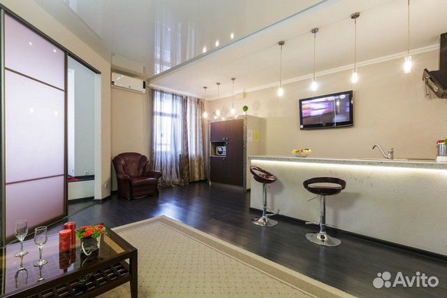 

Квартира-студия, 55 м², 2 кровати