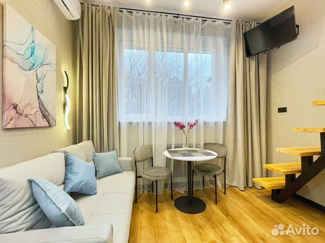

Квартира-студия, 28 м², 2 кровати