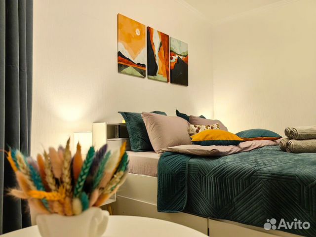 

1-к. квартира, 34 м², 2 кровати