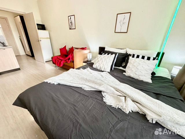 

Квартира-студия, 34,2 м², 2 кровати