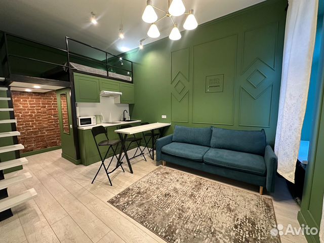 

Квартира-студия, 30 м², 2 кровати