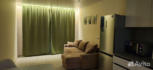 

Квартира-студия, 30 м², 1 кровать