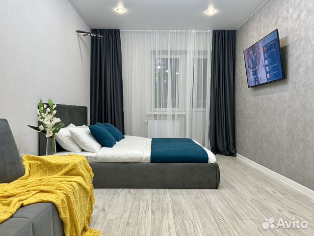 

1-к. квартира, 40 м², 2 кровати