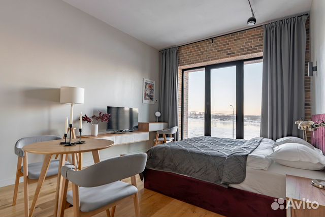 

Квартира-студия, 30 м², 1 кровать
