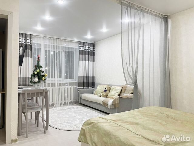

1-к. квартира, 30 м², 2 кровати