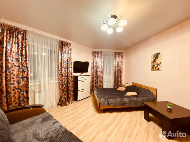 

1-к. квартира, 45 м², 2 кровати
