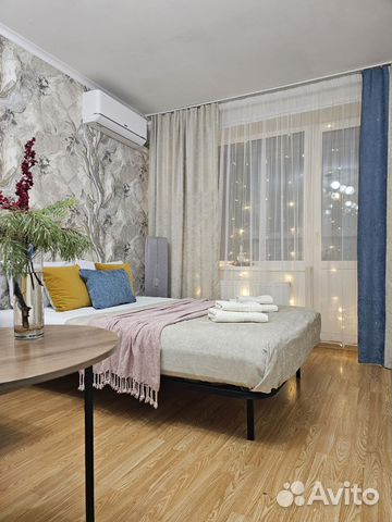 

Квартира-студия, 41 м², 2 кровати