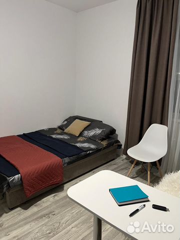 

Квартира-студия, 17 м², 1 кровать