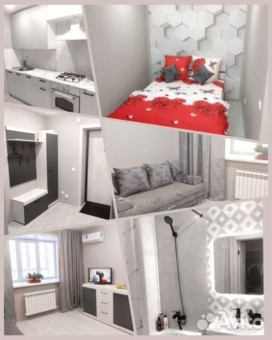 

1-к. квартира, 40 м², 2 кровати