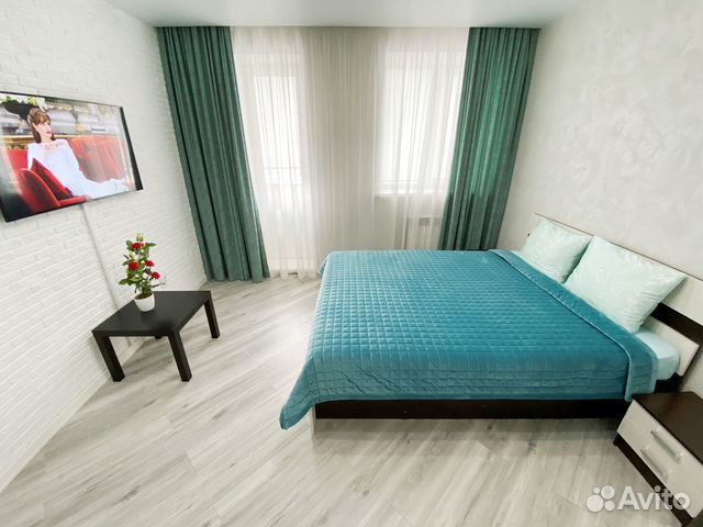 

1-к. квартира, 43 м², 2 кровати