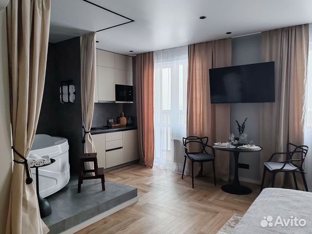 

Квартира-студия, 41 м², 1 кровать