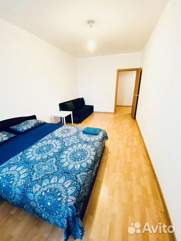 

1-к. квартира, 45 м², 2 кровати