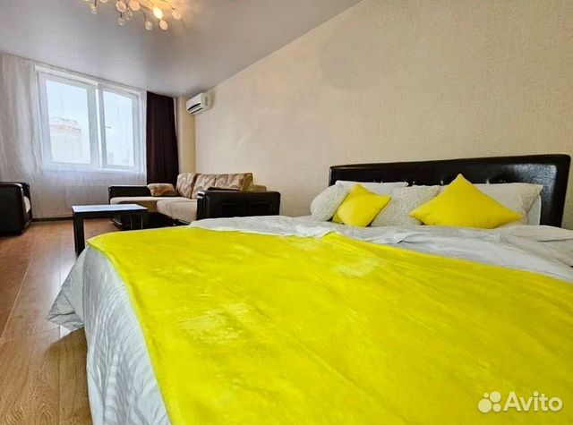 

1-к. квартира, 42 м², 2 кровати